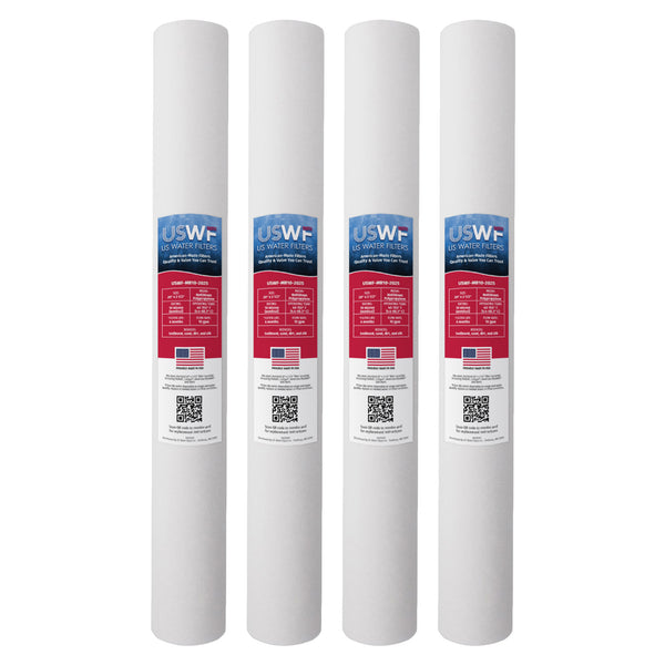 USWF 10 Micron 20"x2.5" Melt Blown Sediment Filter - Whole House Cartridges - 6.79 - DiscountFilterStore.com