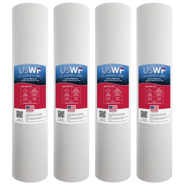 USWF 10 Micron 20"x4.5" Melt Blown Sediment Filter - Whole House Cartridges - 19.71 - DiscountFilterStore.com