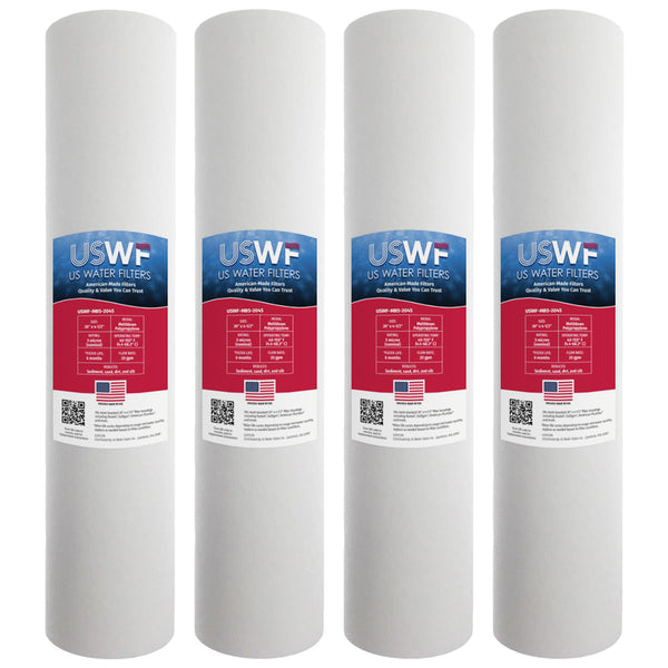 USWF 5 Micron 20"x4.5" Melt Blown Sediment Filter - Whole House Cartridges - 19.06 - DiscountFilterStore.com