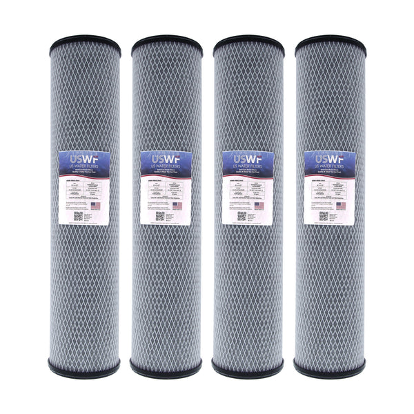 USWF Lead Reducing Carbon Block Filter 0.5 Micron 20"x4.5" - Whole House Cartridges - 116.95 - DiscountFilterStore.com