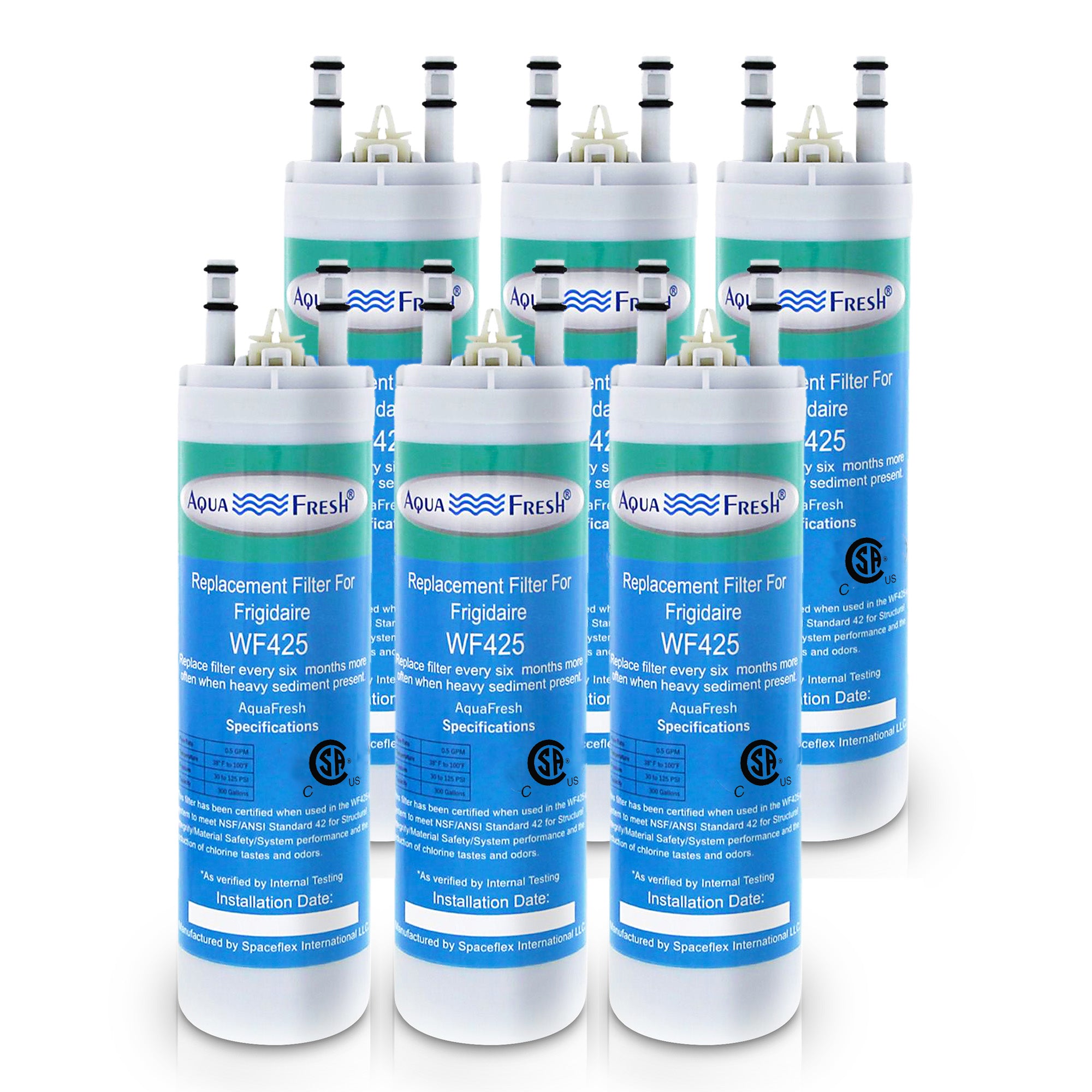 WF3CB Comparable Aqua-Fresh WF425 Refrigerator Water Filter