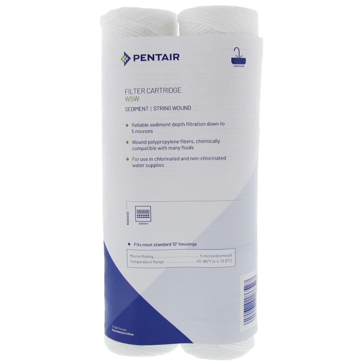 W5W American Plumber Whole House Sediment Filter Cartridge (2-Pack) - DiscountFilterStore.com