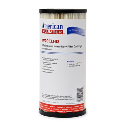 W20CLHD American Plumber Whole House Heavy Duty Filter Cartridge - Whole House Cartridges - 26.88 - DiscountFilterStore.com