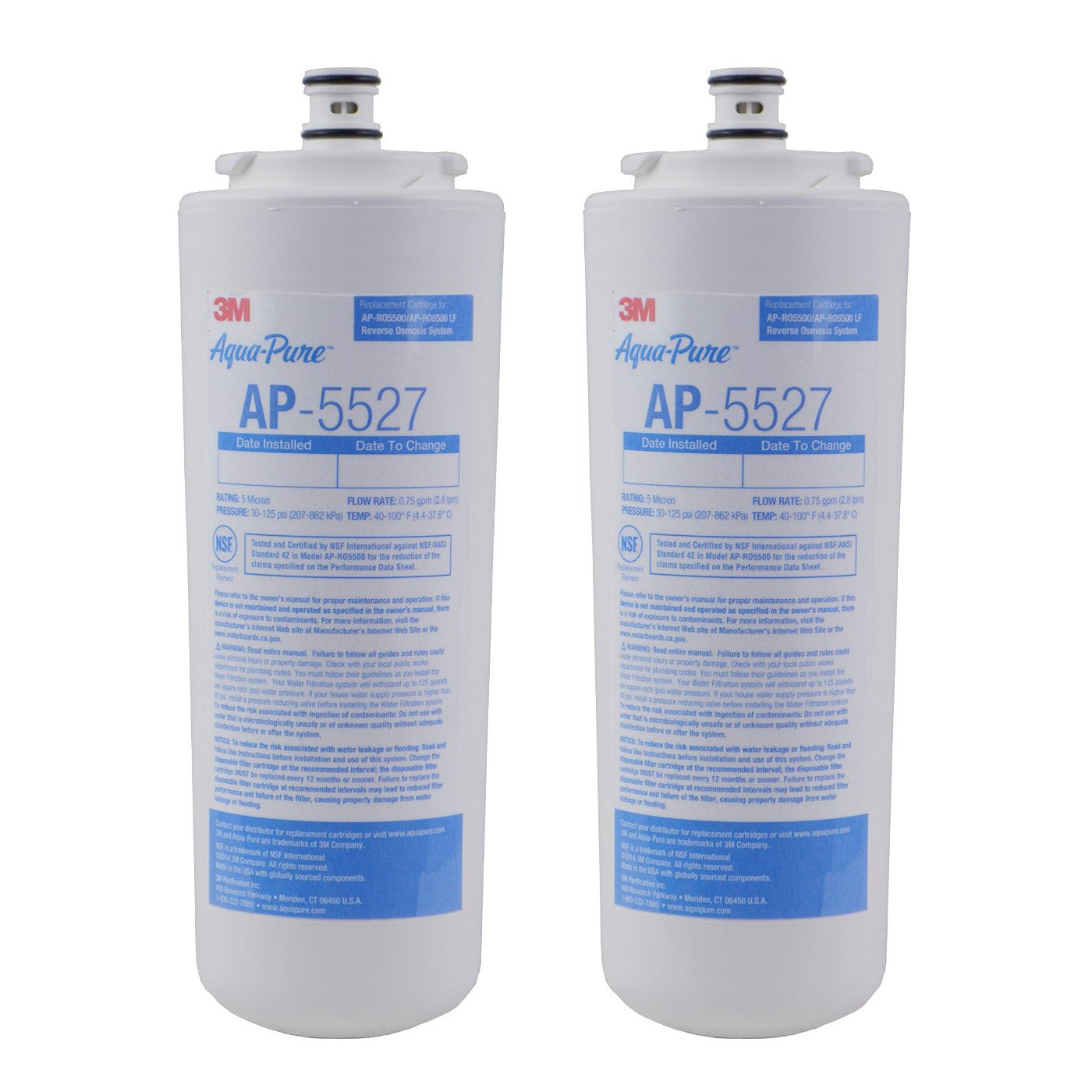 AP5527 3M Aqua-Pure Reverse Osmosis Pre and Post Filter Set - DiscountFilterStore.com
