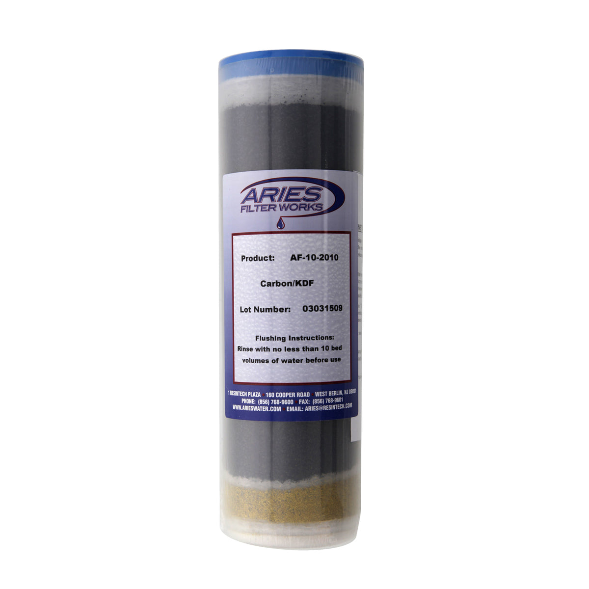 AF-10-2010 Aries GAC/KDF Water Filter Cartridge - DiscountFilterStore.com
