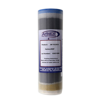 AF-10-2010 Aries GAC/KDF Water Filter Cartridge - Whole House Cartridges - 29.71 - DiscountFilterStore.com