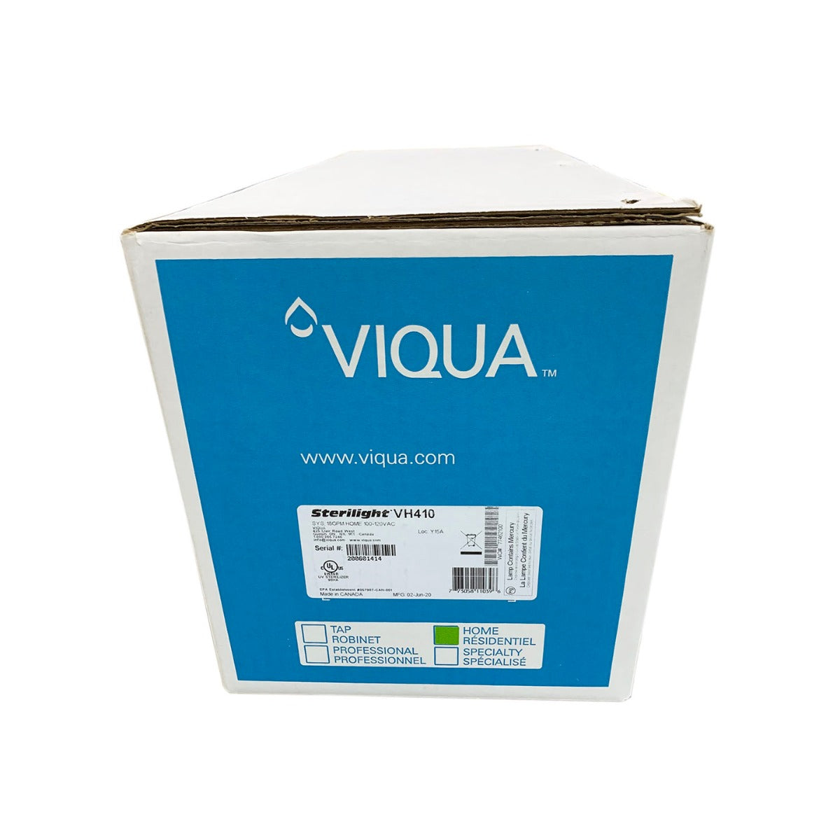 VH410 Viqua UltraViolet Water Disinfection System - DiscountFilterStore.com