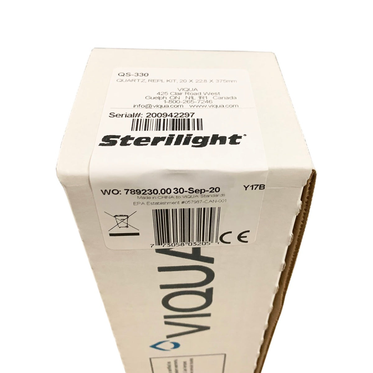 QS-330 Viqua Replacement Quartz Sleeve - DiscountFilterStore.com
