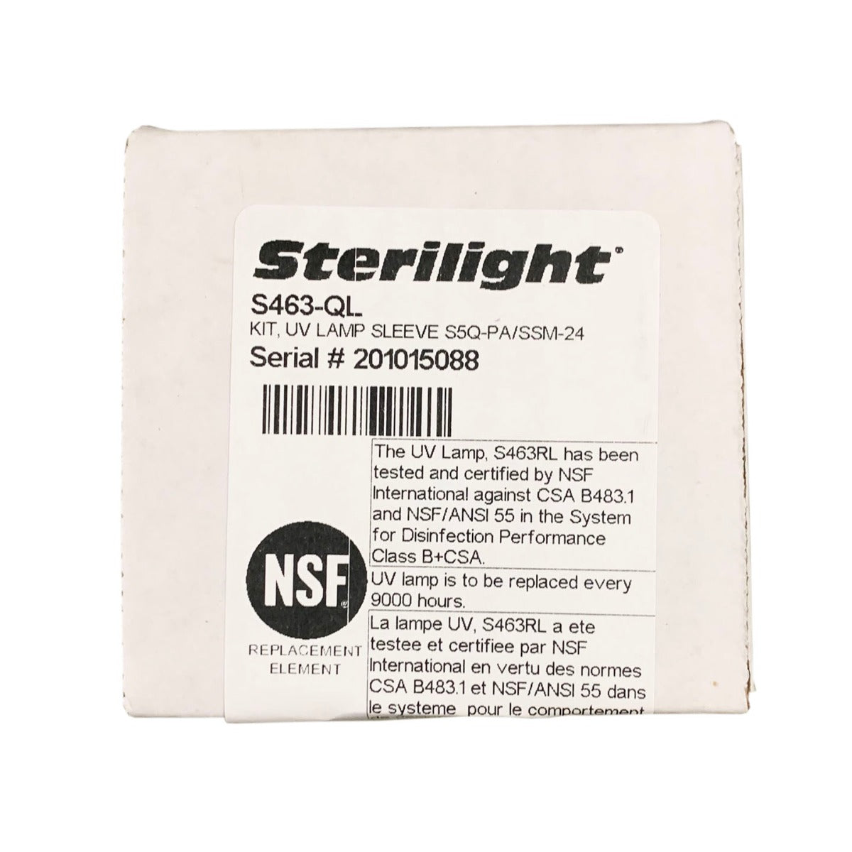 S463-QL Lamp/ Quartz Sleeve Combo Pack by Viqua - DiscountFilterStore.com