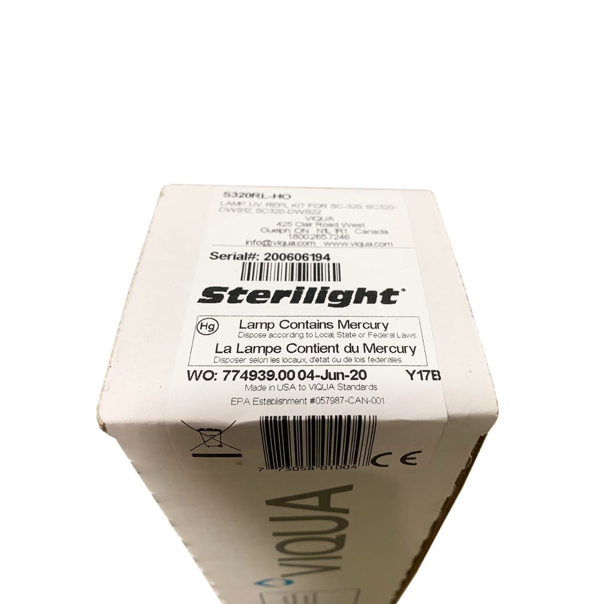 Viqua S320RL-HO UV Lamp - DiscountFilterStore.com