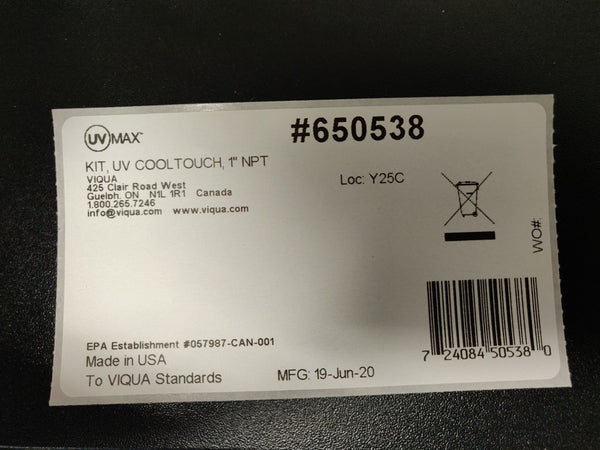 650538 Viqua CoolTouch Temperature Management Valve - Whole House Systems - 206.0 - DiscountFilterStore.com