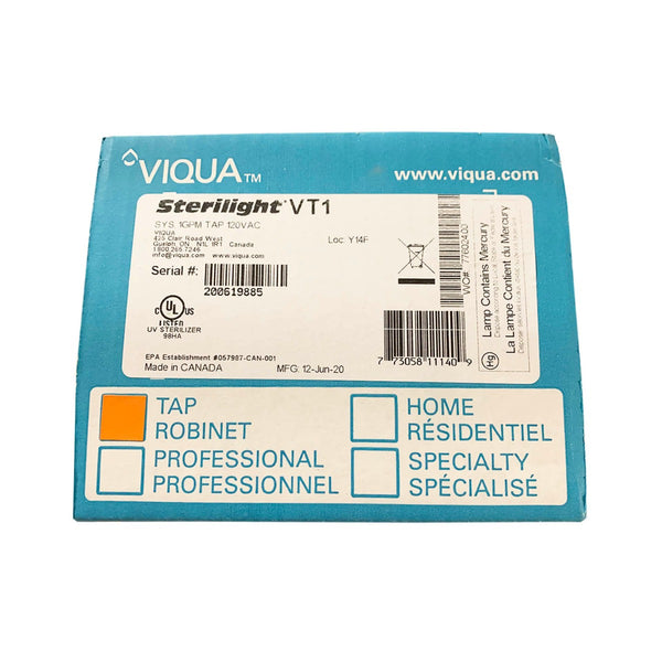 VT1 Viqua Point-Of-Use UltraViolet Disinfection System - Whole House Systems - 293.0 - DiscountFilterStore.com