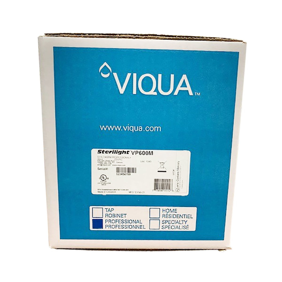 VP600M Pro.UV Water Disinfection System by Viqua - DiscountFilterStore.com