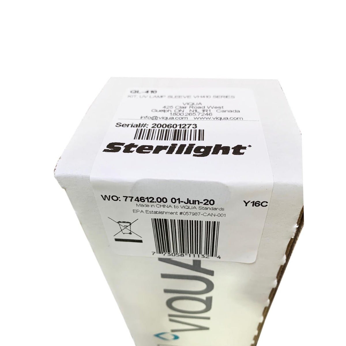 QL-410 Replacement UV Lamp and Quartz Sleeve for VH410 - DiscountFilterStore.com