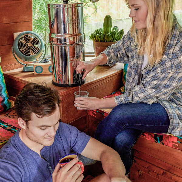 Big Berkey® 2.25 Gallon Gravity-Fed Water Filtration System - Countertop & Faucet Filters - 367.0 - DiscountFilterStore.com