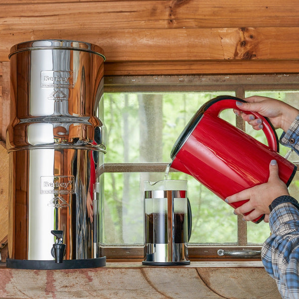 Big Berkey® 2.25 Gallon Gravity-Fed Water Filtration System - Countertop & Faucet Filters - 367.0 - DiscountFilterStore.com