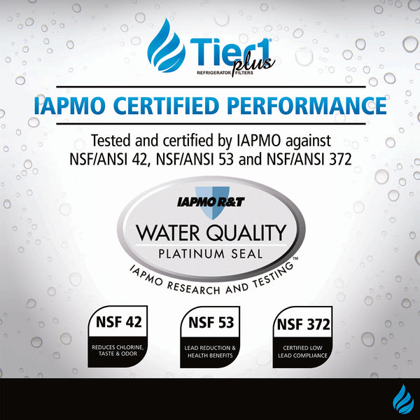 5231JA2002A / LT500P LG Comparable Lead and Mercury Reducing Refrigerator Water Filter By Tier1 Plus - Refrigerator Filters - 13.14 - DiscountFilterStore.com