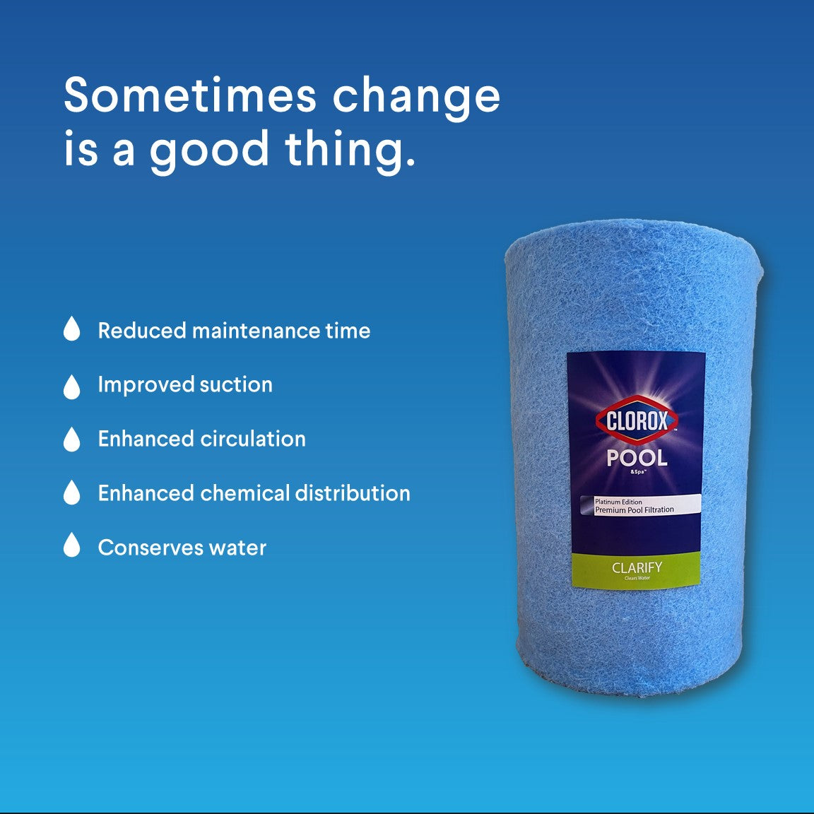 25-1/2 X 7 Clorox Platinum Edition Premium Pool Filter | Replacement for Hayward CX 870 , Unicel C-7487 / C-7488, Pleatco PA100N / PA106, Filbur FC-1270 / FC-1226 - DiscountFilterStore.com