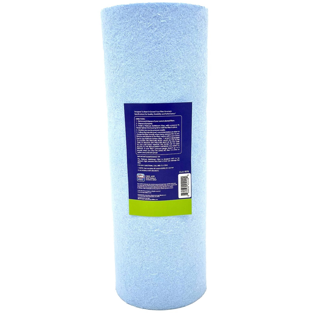 20-1/16 X 7 Clorox Platinum Edition Premium Pool Filter | Replacement for Pentair Clean & Clear Plus 320, Unicel C-7470, Pleatco PCC-80, Filbur FC-1976 - DiscountFilterStore.com