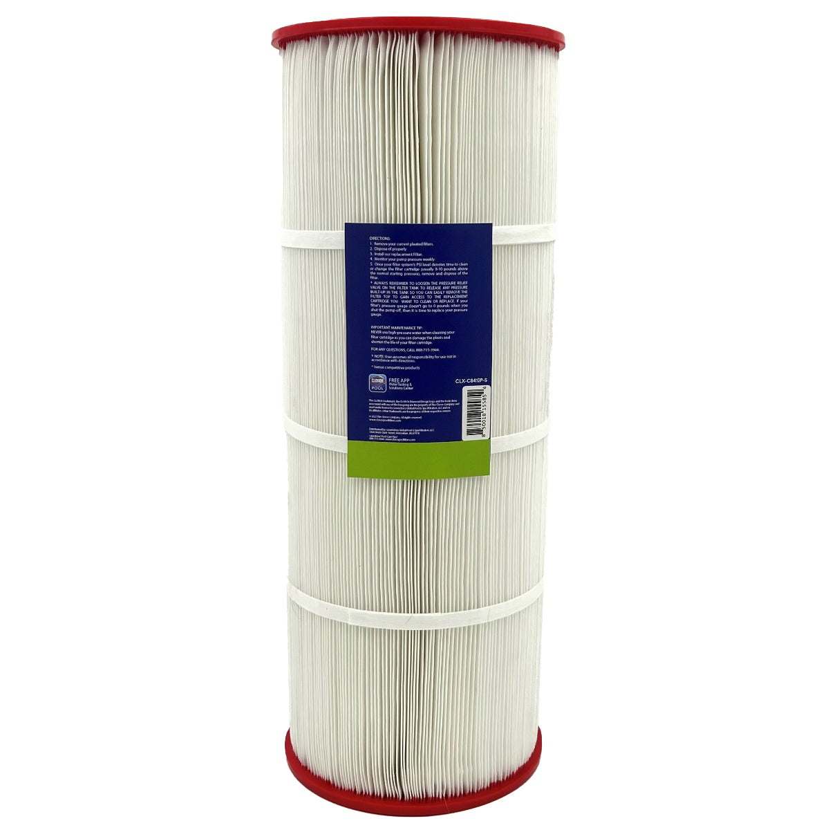 23-1/4 X 9 Clorox Silver Edition Advanced Pool Filter | Replacement for Hayward C-1200, Unicel C-8412, Pleatco PA120, Filbur FC-1293 - DiscountFilterStore.com