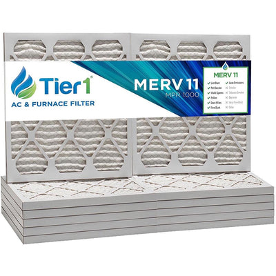 20x30x1 Merv 11 Universal Air Filter By Tier1 (6-Pack) - Air Filters - 82.02 - DiscountFilterStore.com