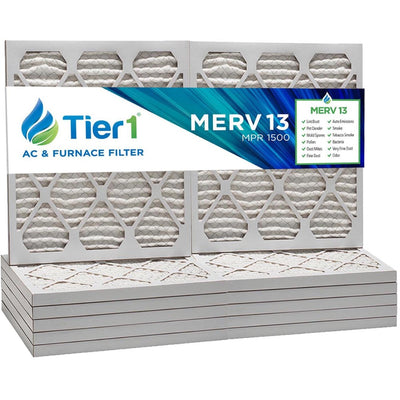 20x30x1 Merv 13 Universal Air Filter By Tier1 (6-Pack) - Air Filters - 77.19 - DiscountFilterStore.com