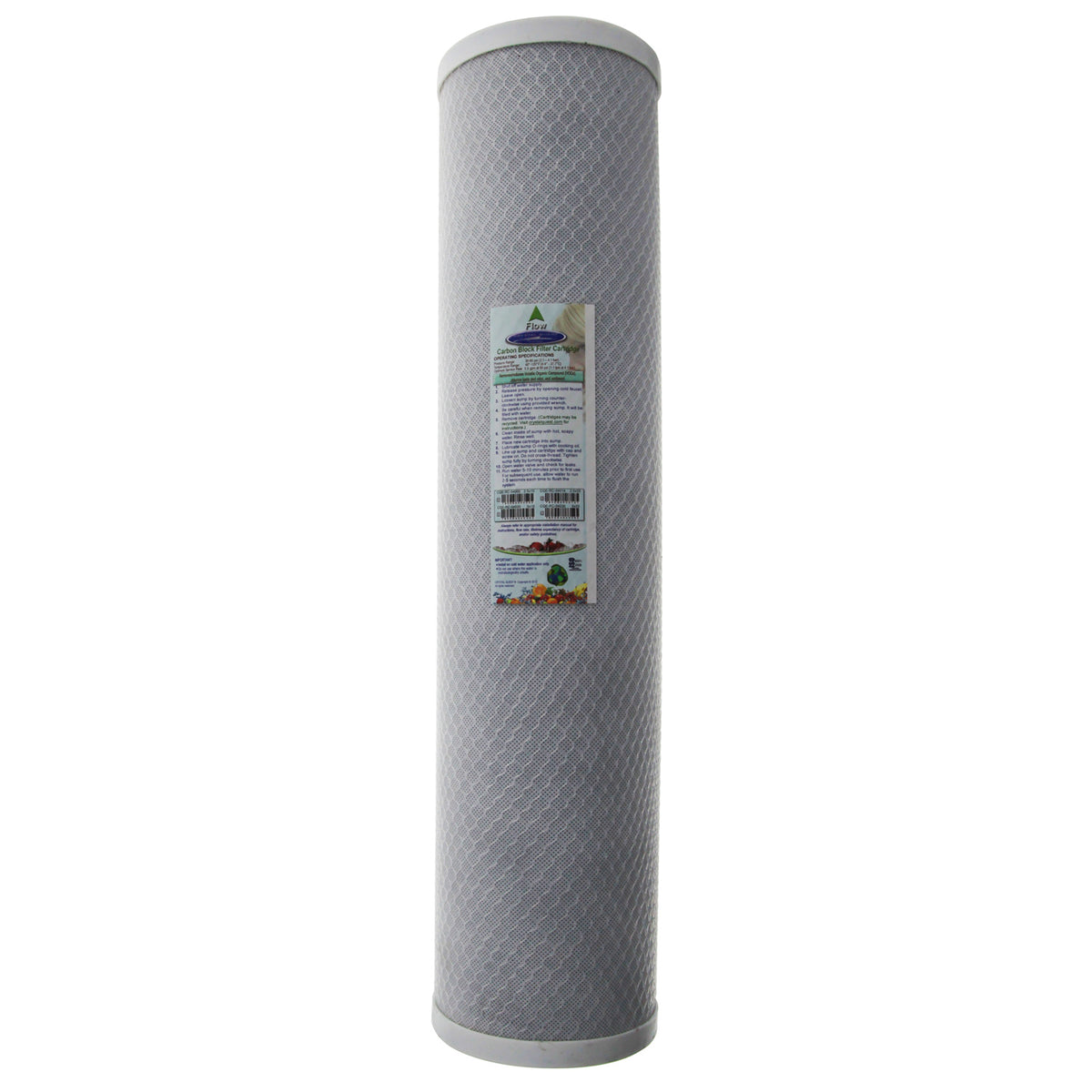 CQE-RC-04036 Crystal Quest Carbon Block Water Filter Cartridge
