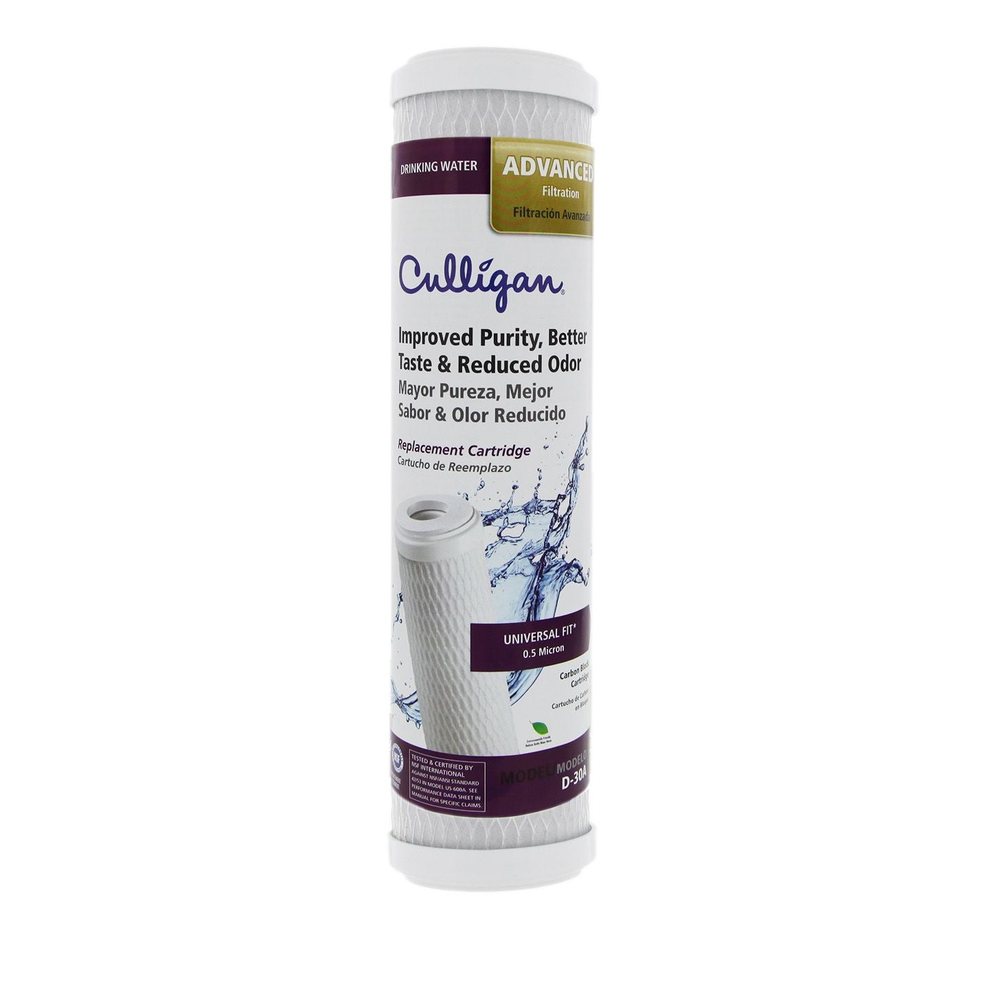 Culligan D-30A Level 2 Undersink Filter Replacement Cartridge - DiscountFilterStore.com