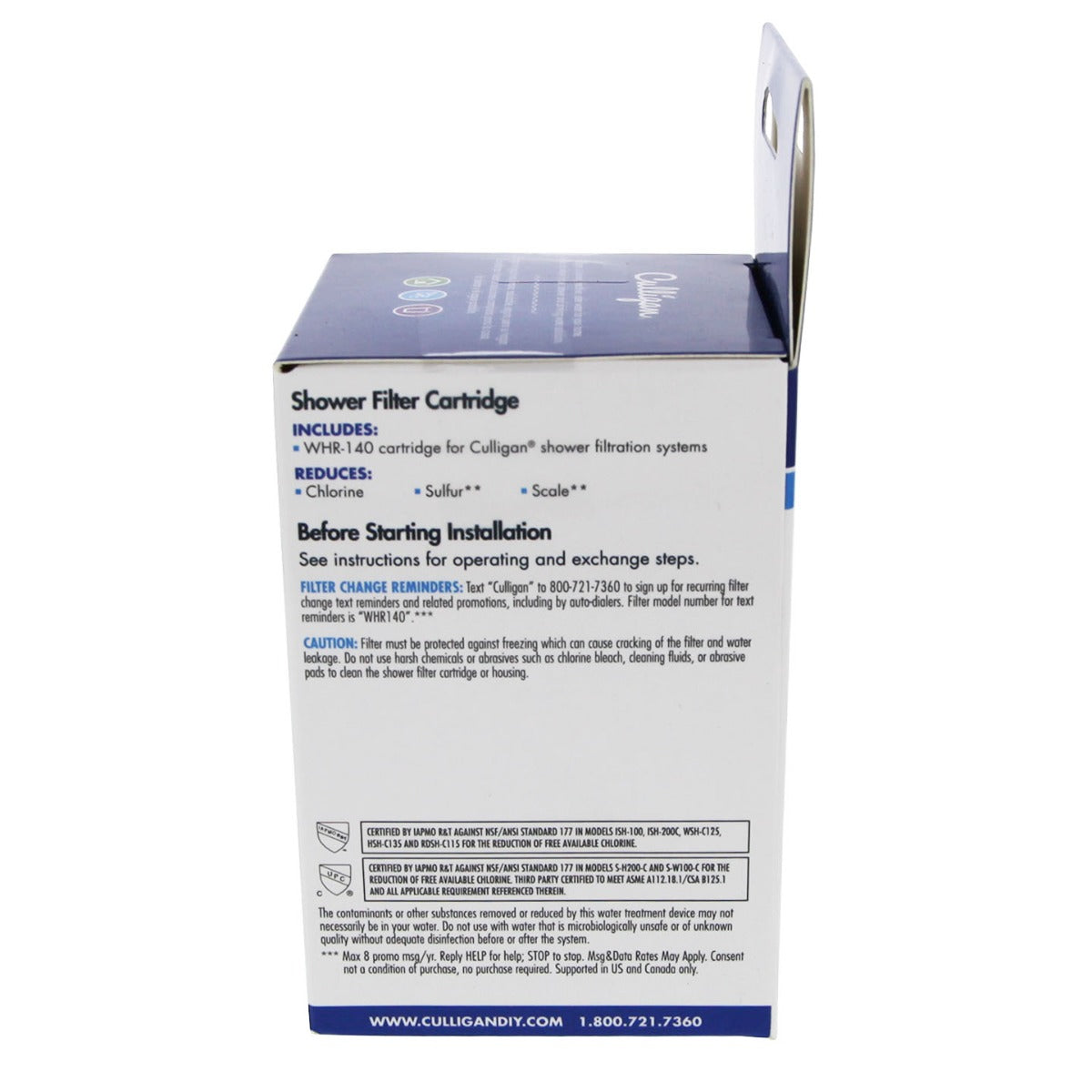 WHR-140 Culligan Level 2 Shower Filter Replacement Cartridge - DiscountFilterStore.com