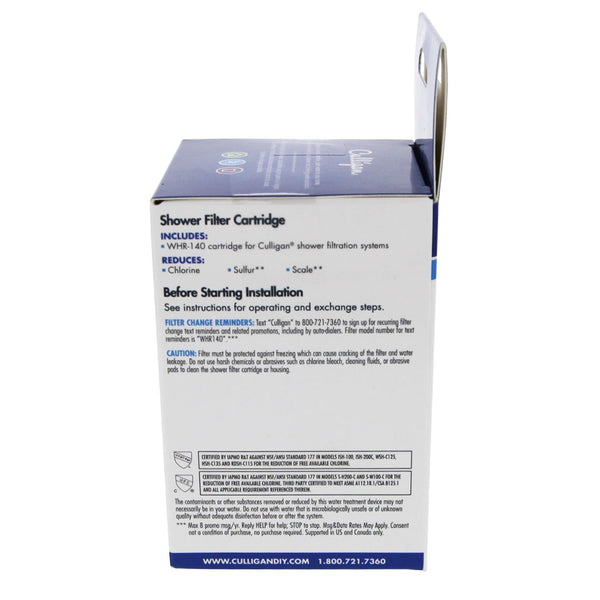 WHR-140 Culligan Level 2 Shower Filter Replacement Cartridge - Shower & Bath Filters - 24.62 - DiscountFilterStore.com