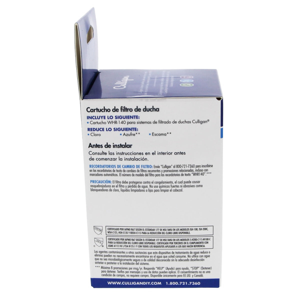 WHR-140 Culligan Level 2 Shower Filter Replacement Cartridge - DiscountFilterStore.com