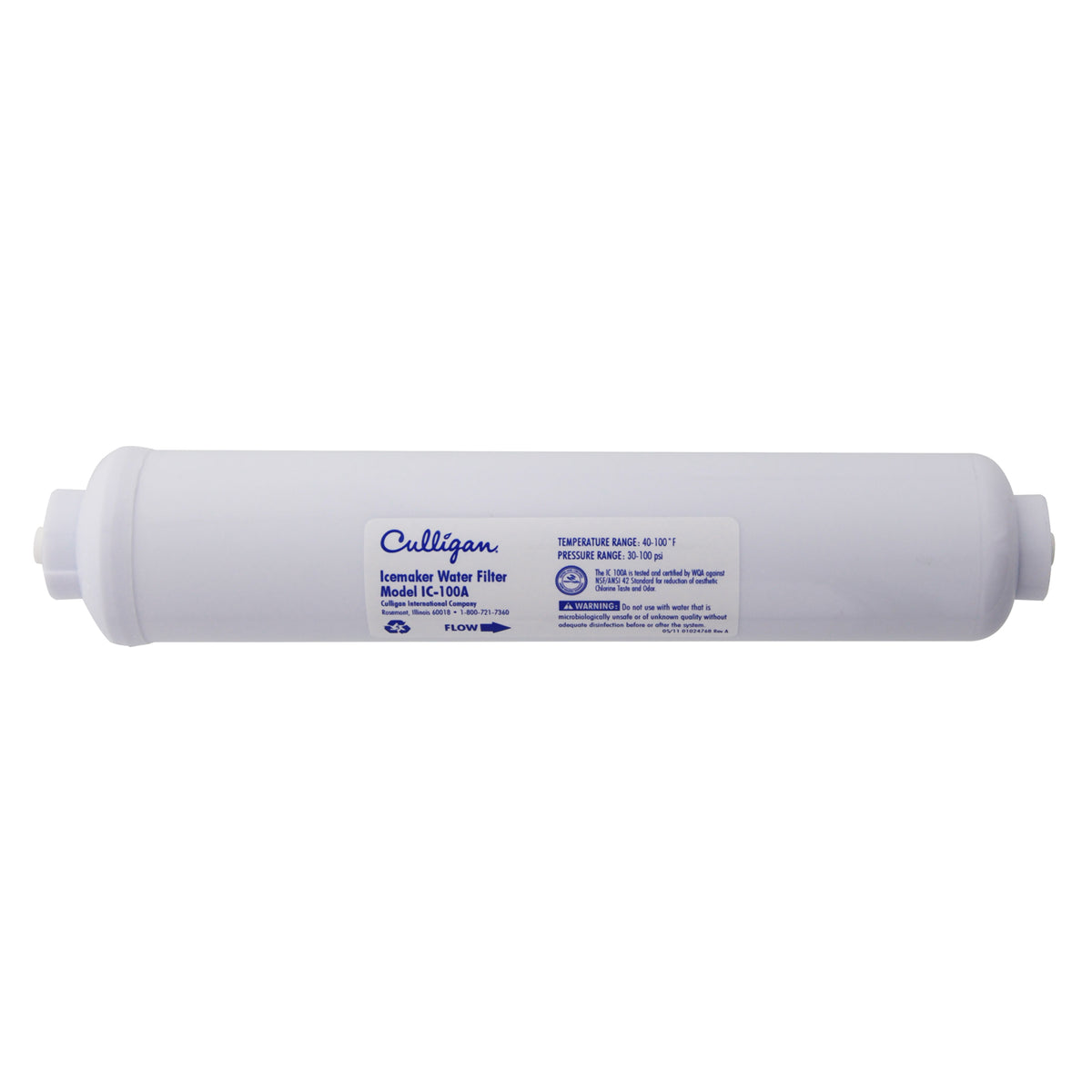 IC-100A Culligan Level 1 Disposable Inline Filter - DiscountFilterStore.com
