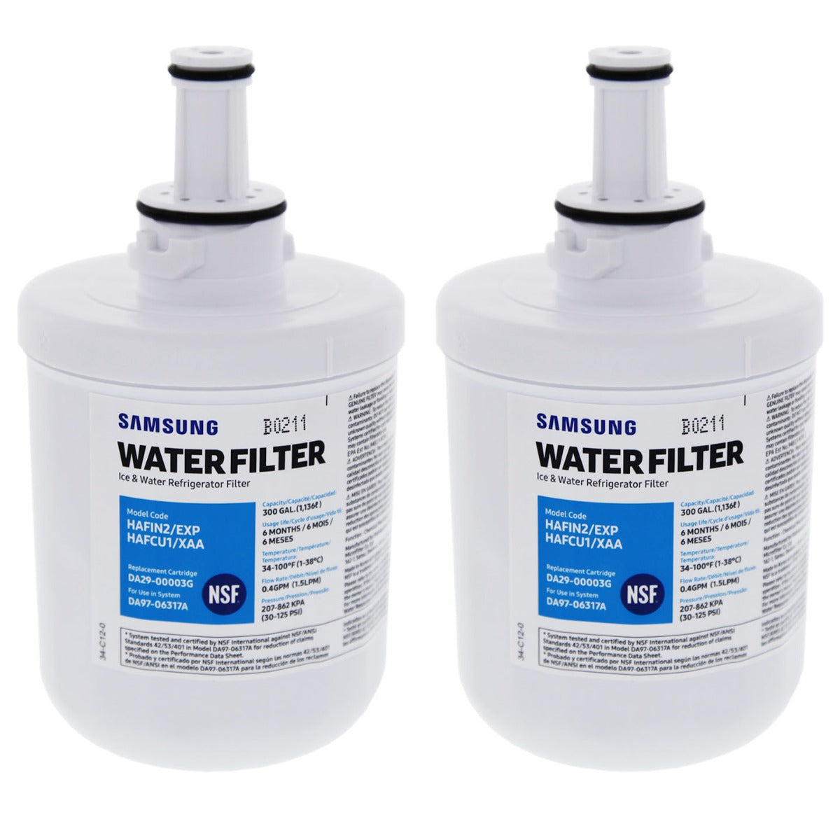 DA29-00003G Samsung Refrigerator Water Filter - DiscountFilterStore.com