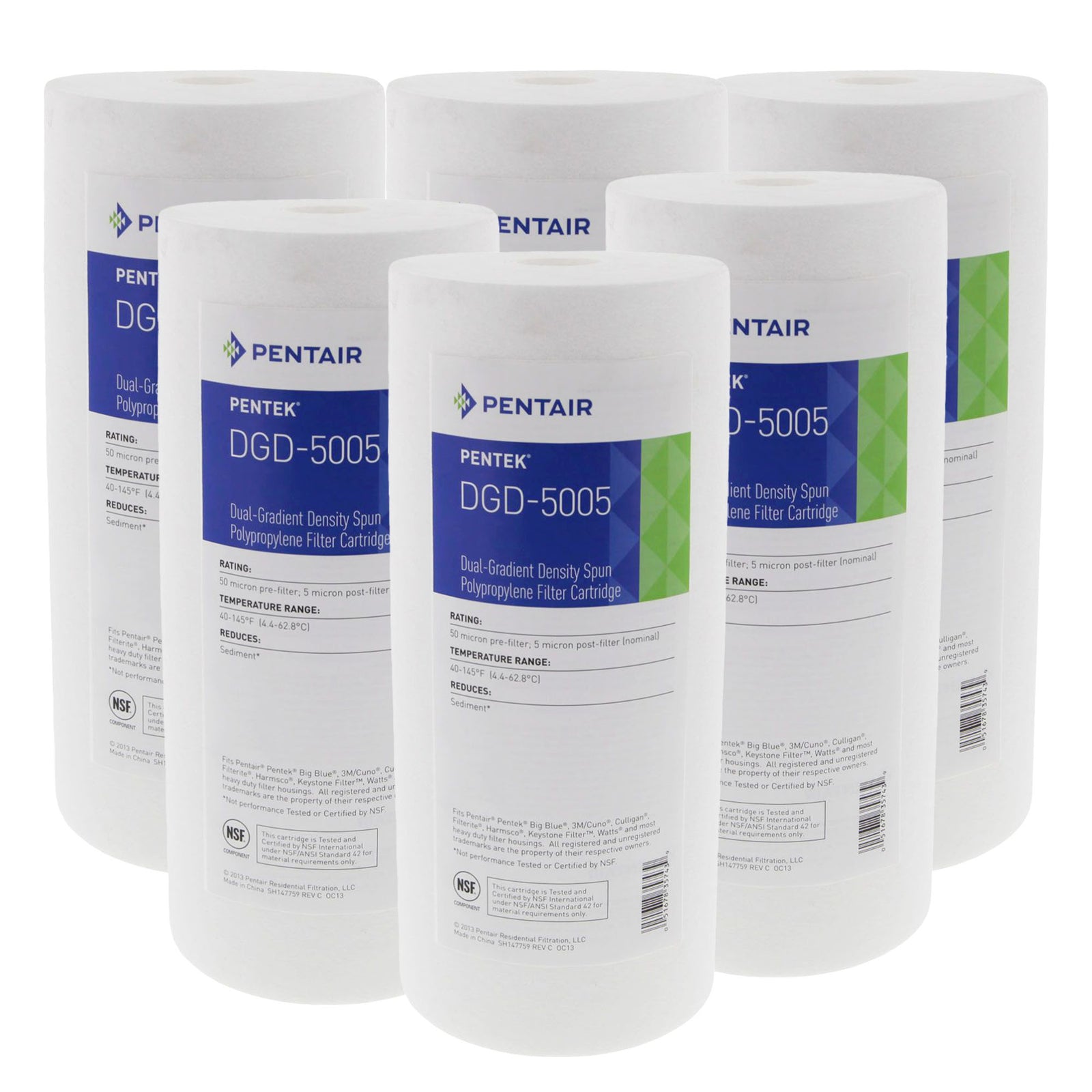 DGD-5005 Pentek Whole House Filter Replacement Cartridge
