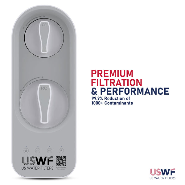 USWF Tankless RO Water Filter System – Reduces Fluoride, Lead, PFAS & more - Inline & RO Filters - 153.59 - DiscountFilterStore.com