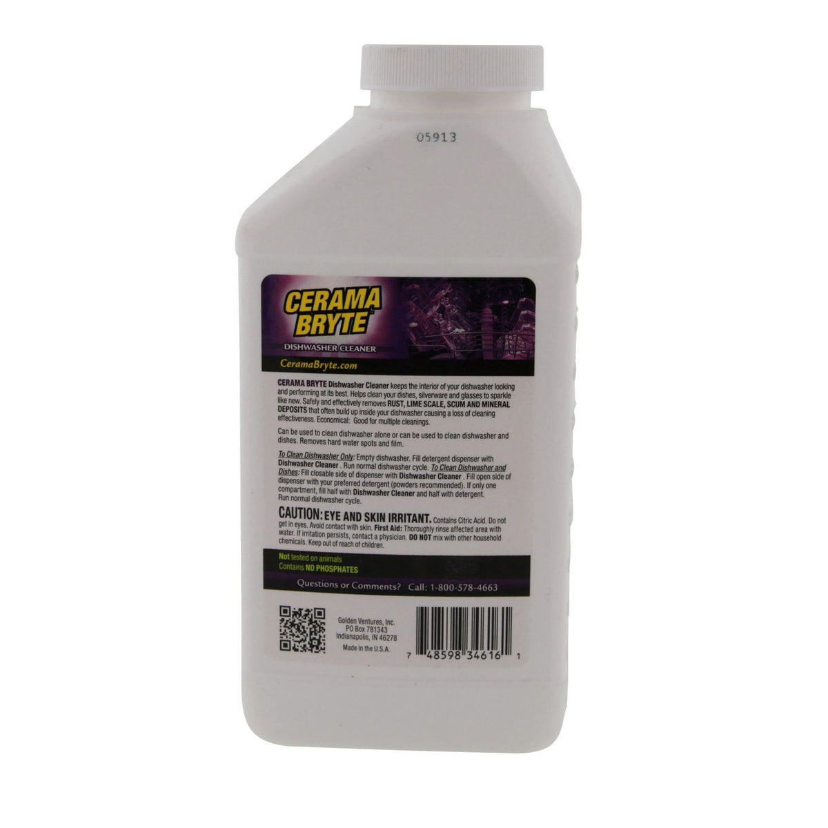 Cerama Bryte Dishwasher Cleaner (#34608, 16-Ounce) - DiscountFilterStore.com