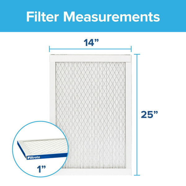 3M Filtrete 2200 Elite Allergen & Home Pollutants Air Filter - 14x25x1 (4-Pack) - Air Filters - 129.12 - DiscountFilterStore.com