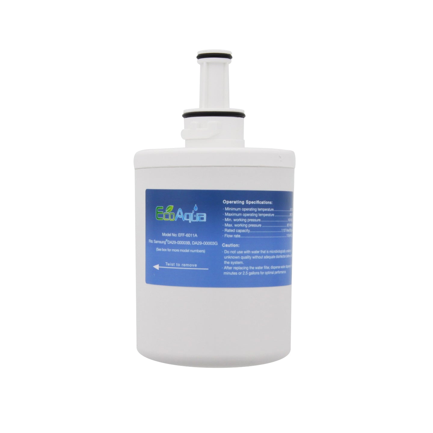 Samsung DA29-00003G Comparable Refrigerator Filter by EcoAqua (EFF-6011A) - Refrigerator Filters - 27.99 - DiscountFilterStore.com