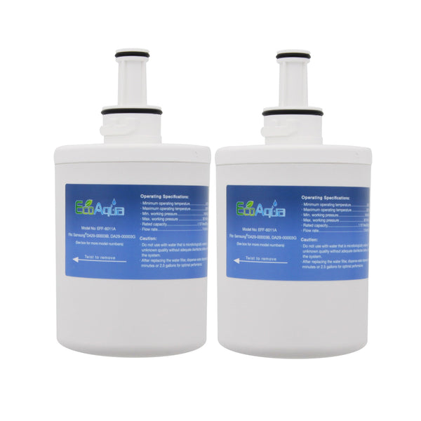 Samsung DA29-00003G Comparable Refrigerator Filter by EcoAqua (EFF-6011A) - Refrigerator Filters - 27.99 - DiscountFilterStore.com