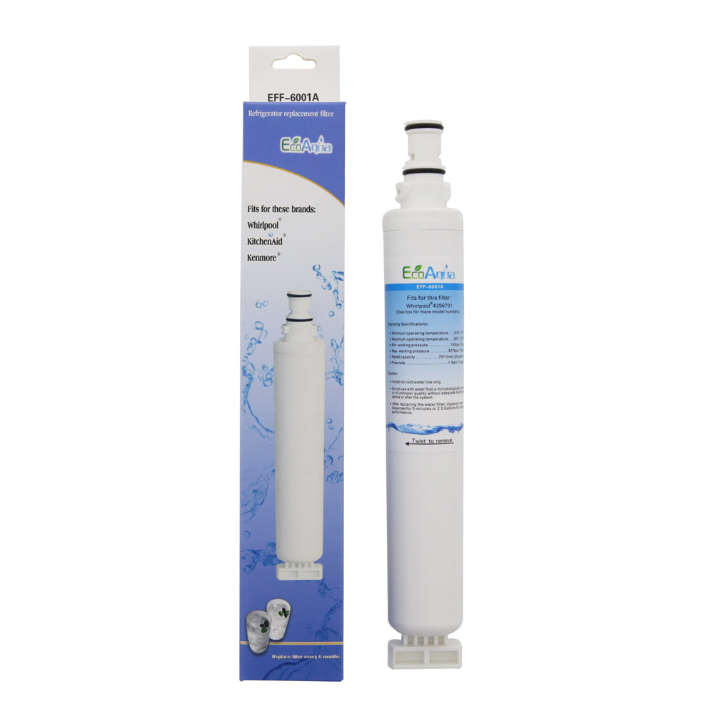 Whirlpool 4396701 Comparable Refrigerator Filter by EcoAqua (EFF-6001A) - Refrigerator Filters - 22.4 - DiscountFilterStore.com