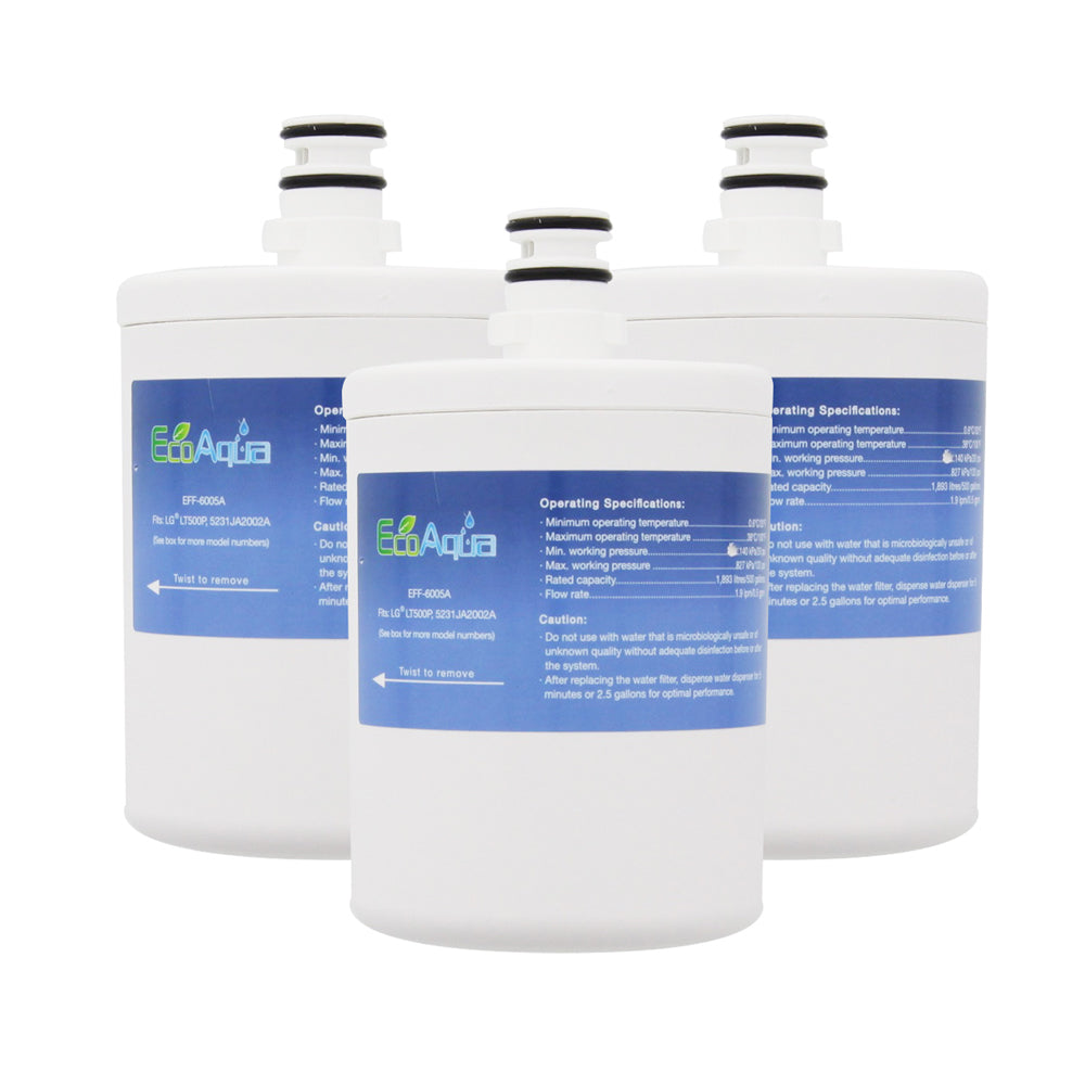 LG LT500P/5231JA2002A Comparable Refrigerator Filter by EcoAqua (EFF-6005A) - Refrigerator Filters - 22.53 - DiscountFilterStore.com