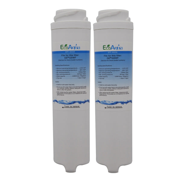 GE GSWF Comparable Refrigerator Filter by EcoAqua (EFF-6023A) - Refrigerator Filters - 23.27 - DiscountFilterStore.com