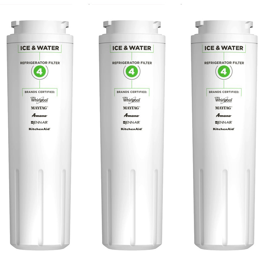 Maytag UKF8001 and Whirlpool 4396395 are now EveryDrop EDR4RXD1 (Filter 4) Ice and Water Refrigerator Filter 3 Pack- DiscountFilterStore.com