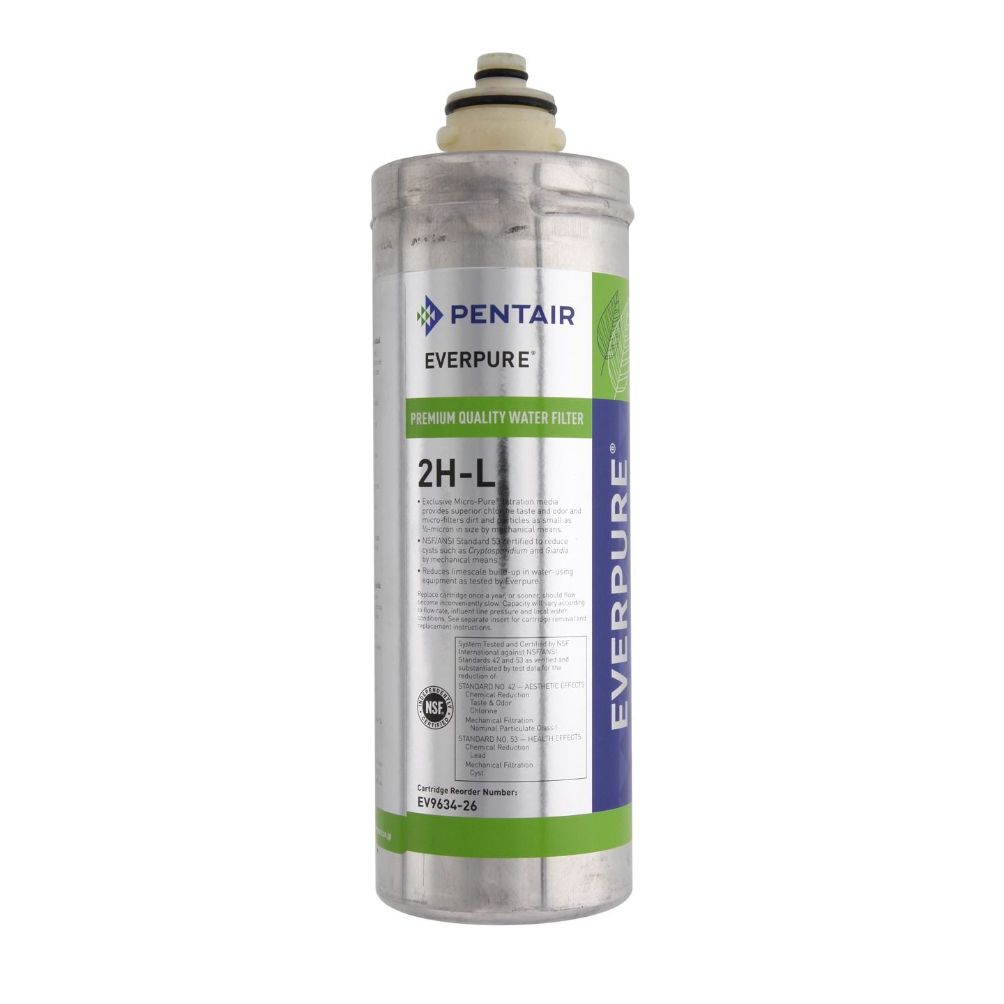 EV9634-26 Everpure 2-H-L Water Filter Cartridge - DiscountFilterStore.com