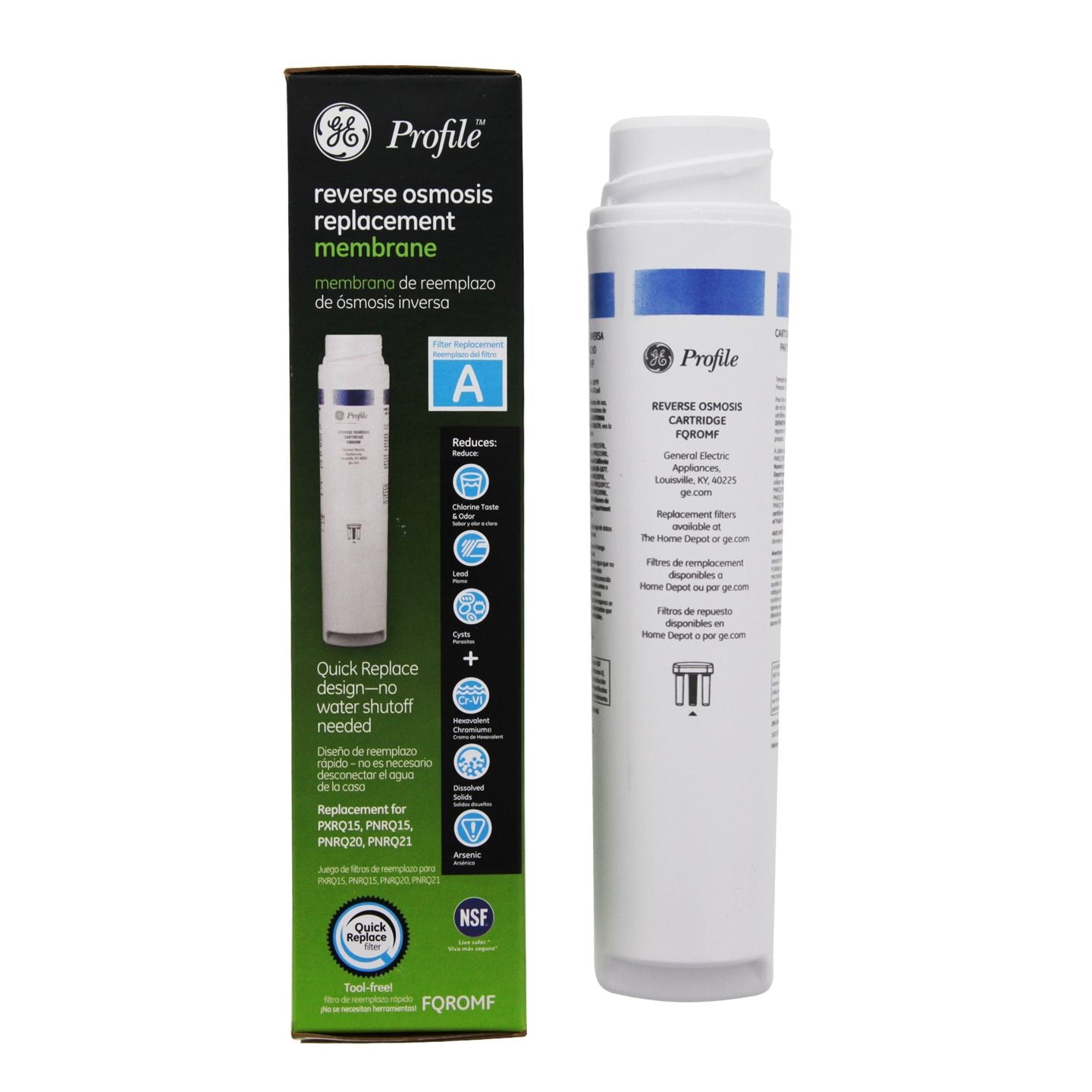 FQROMF GE Profile SmartWater Ultra Plus Reverse Osmosis Membrane - DiscountFilterStore.com