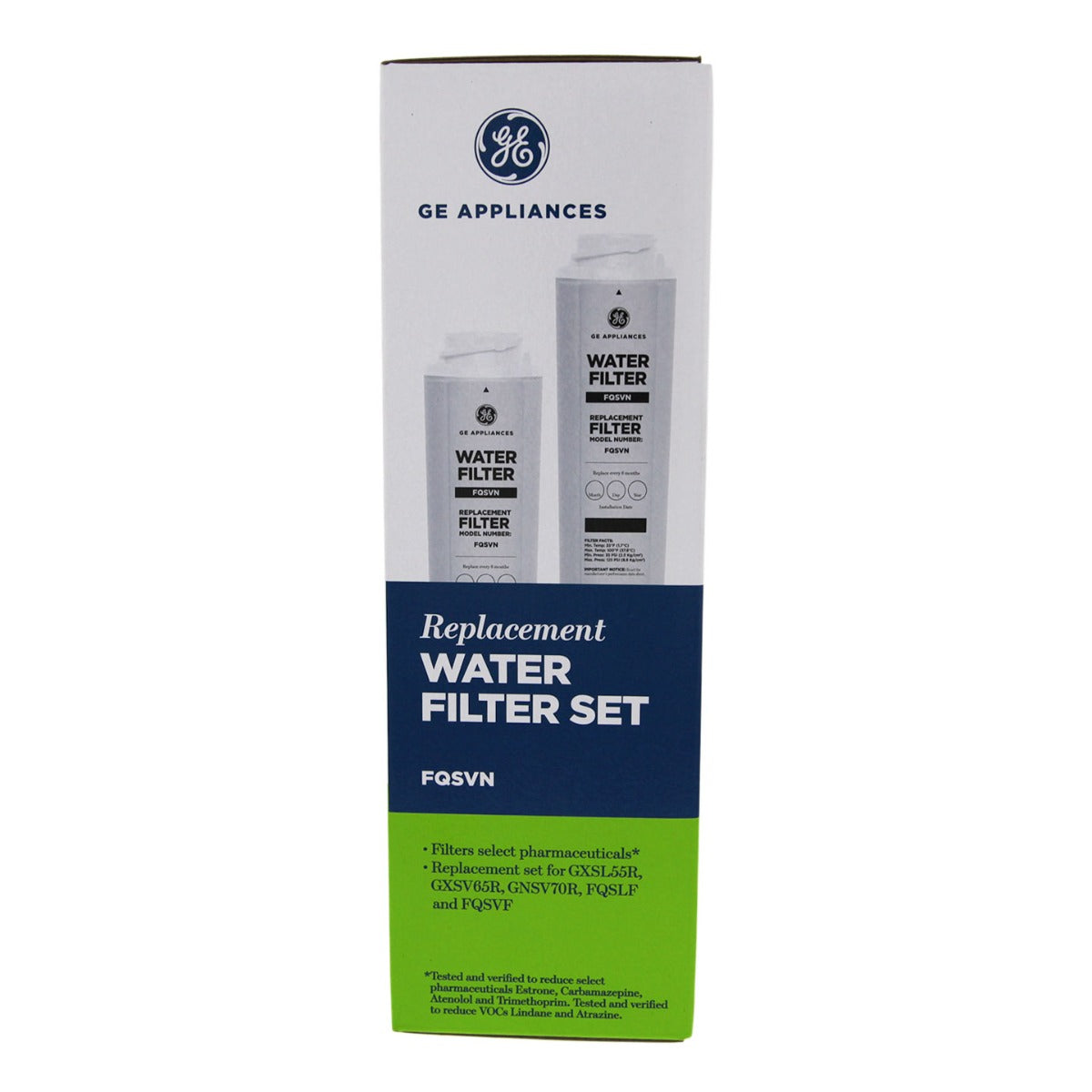 GE SmartWater FQSVN Undersink Water Filter Replacement Cartridges - DiscountFilterStore.com