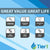 Tier1 brand replacement for Aprilaire #401 - 16 x 28 x 6 - MERV 11 (2-Pack) - DiscountFilterStore.com