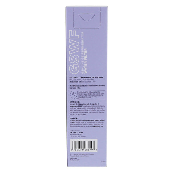 GSWF GE SmartWater Slim Refrigerator Water Filter - Refrigerator Filters - 61.52 - DiscountFilterStore.com