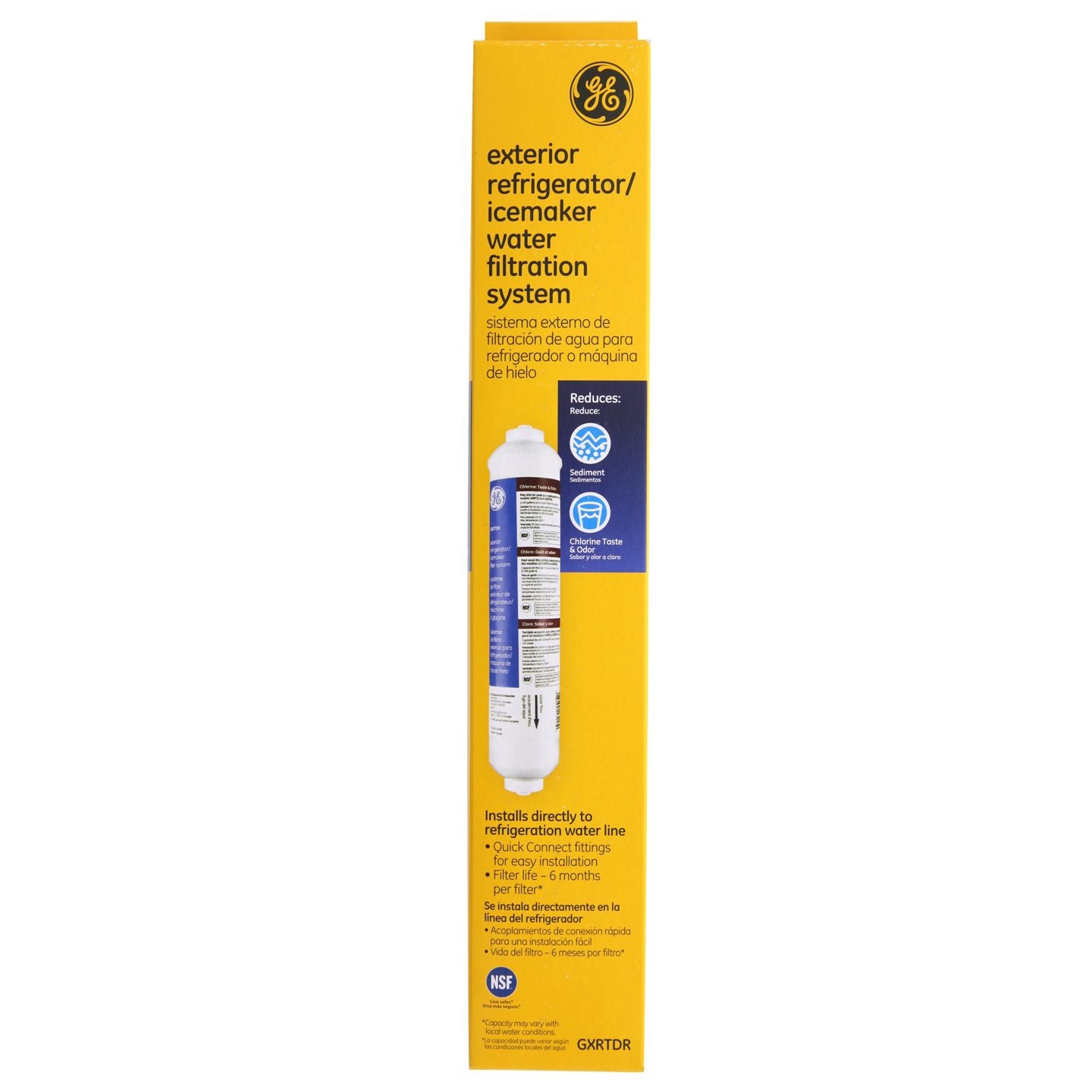 GXRTDR GE SmartWater Inline Filter Cartridge - DiscountFilterStore.com