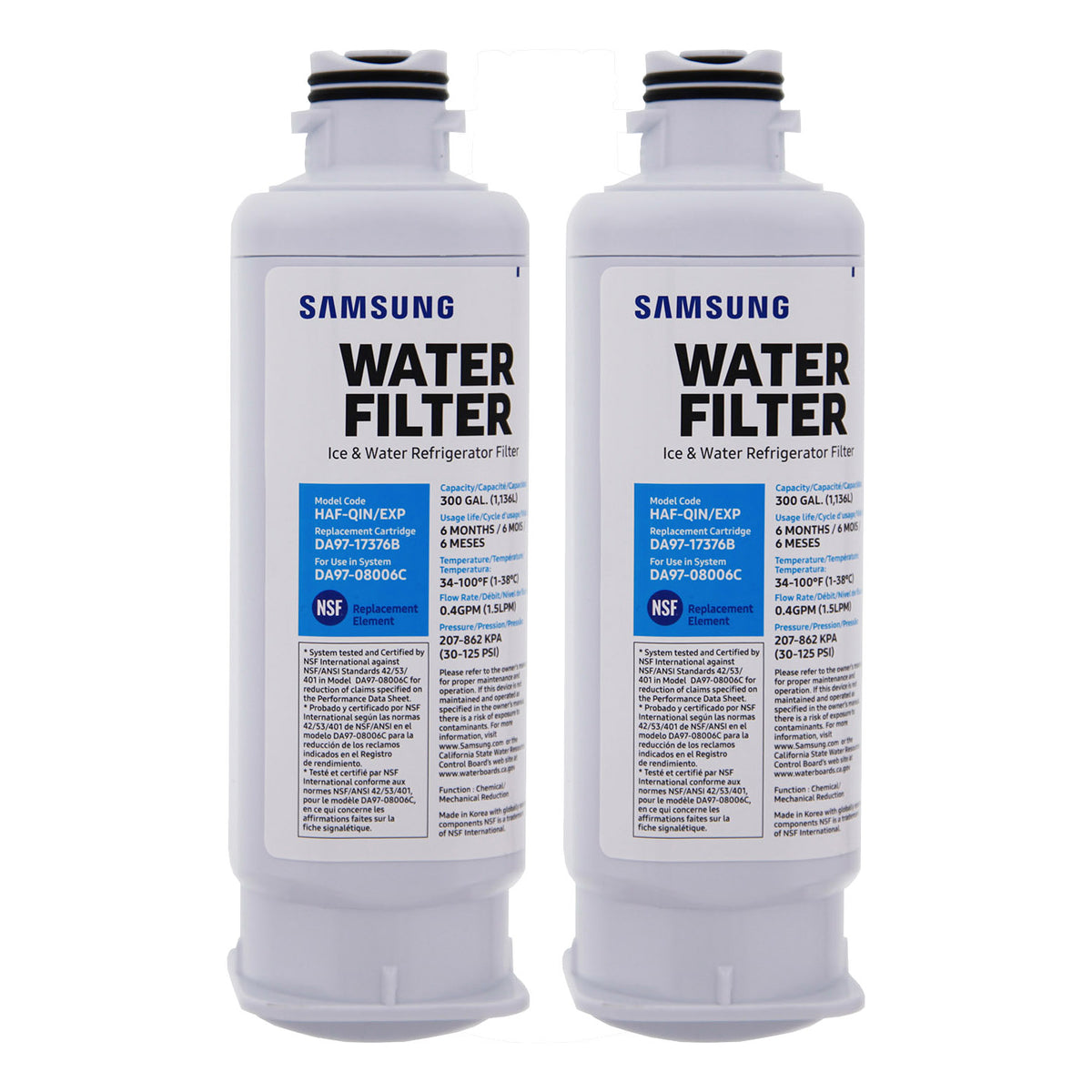 DA97-17376B/HAF-QIN Samsung Refrigerator Water Filter - DiscountFilterStore.com